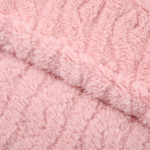 100% polyester Sherpa Fleece Fabric