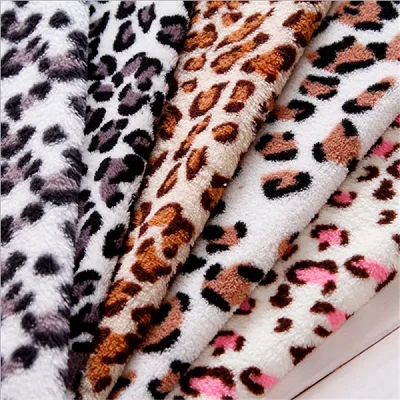 100% polyester Print Coral Fabric For Deka
