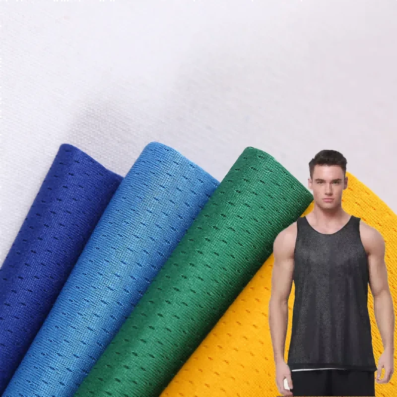 Ptačí oko pletené tkaniny pro sportovní oblečení