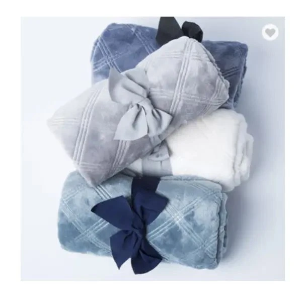 Deka Bright Coral Throw