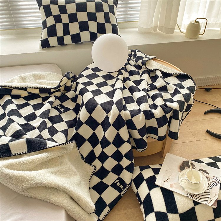 Kostkovaná deka Polar Fleece