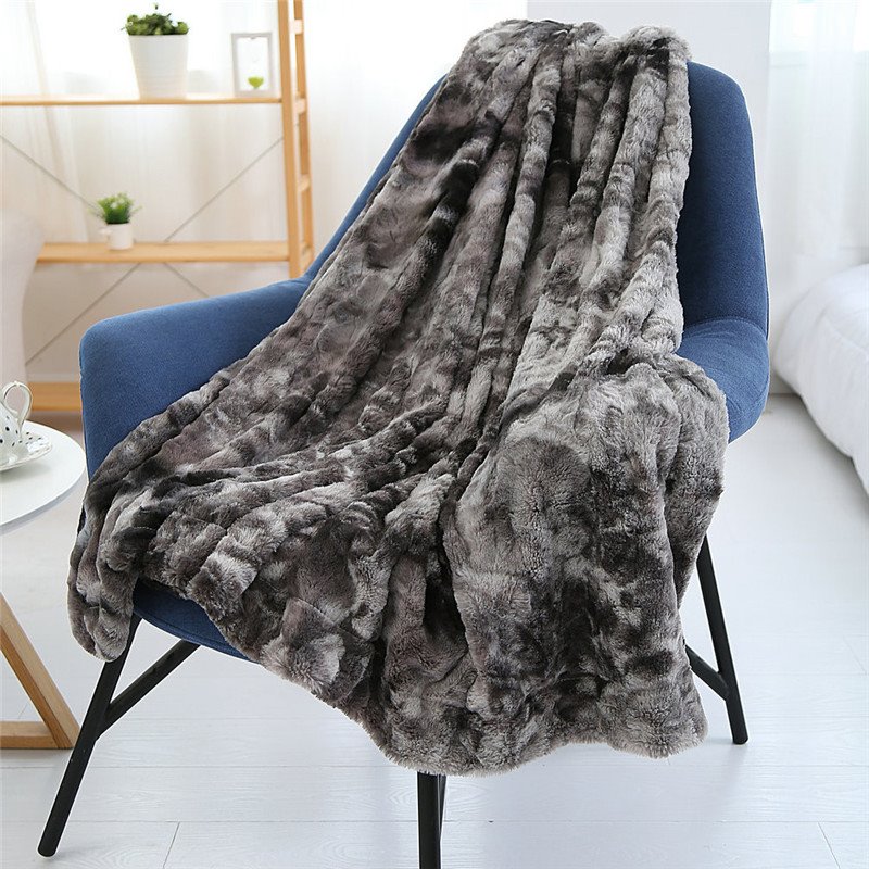 Coral Umělá kožešina Throw