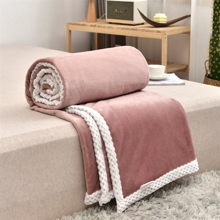 coral blanket for winter