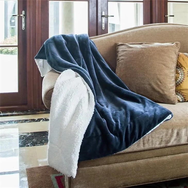 sherpa fleece blanekt