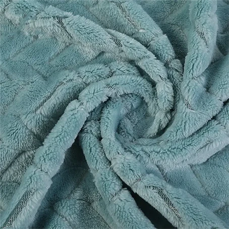 Jacquard Flanelová Fleecová Tkanina Na Deku