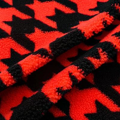 Jacquard Sherpa Fleece Fabric