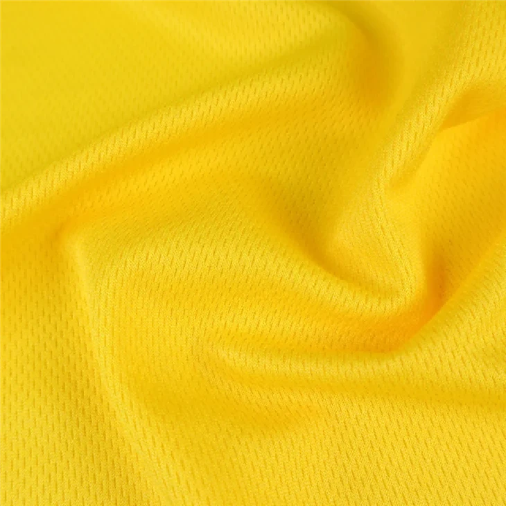 Knitted Polyester Bird Eye Hole Mesh Fabric Free Sample
