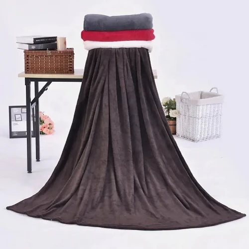  Coral Fleece Blanket For Bed