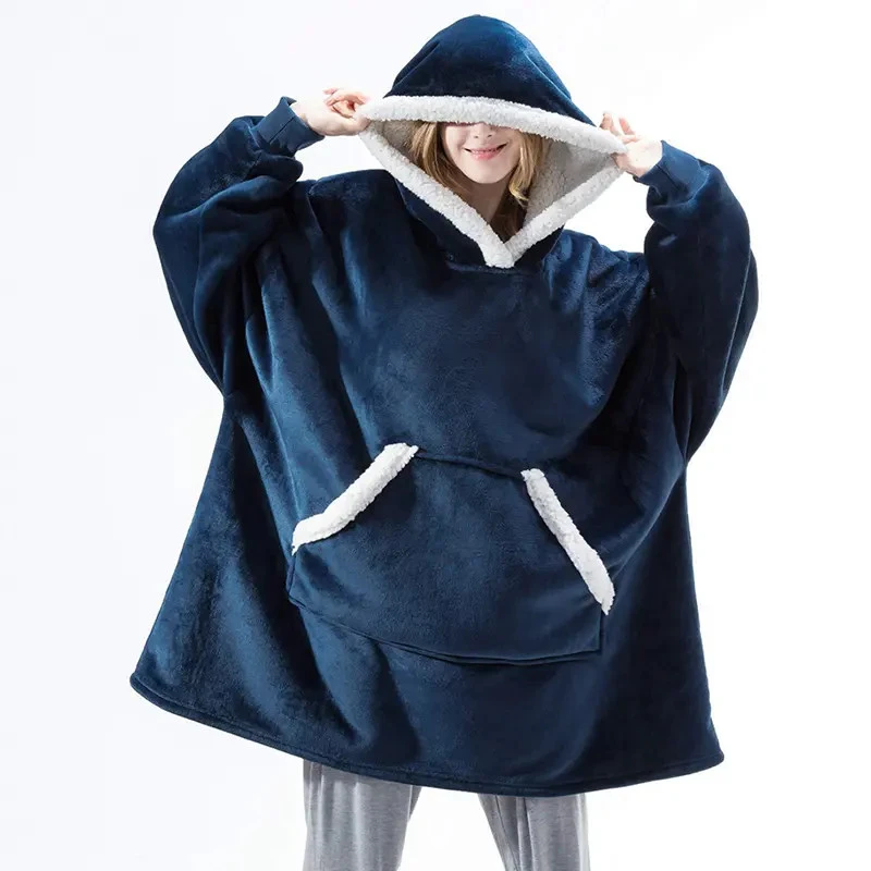 Deka s kapucí Polar Fleece