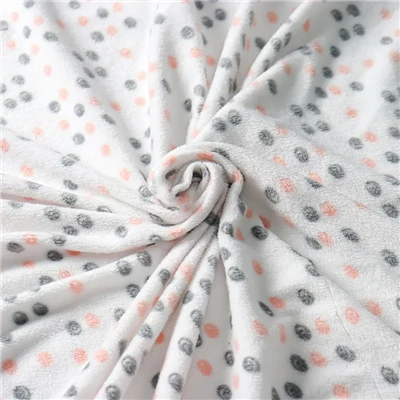 100% polyesterová potištěná tkanina Polar Fleece