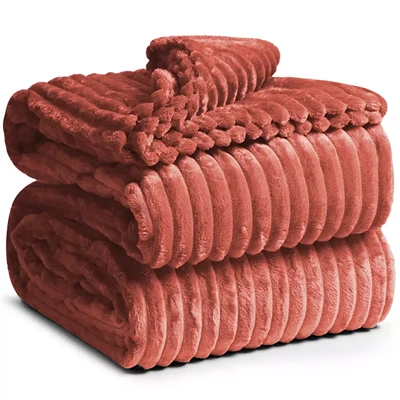 Moderní design pruhovaná deka