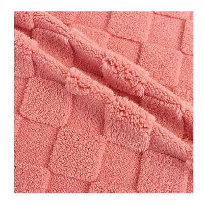 Podívejte se na Jacquard Lamb Sherpa Fabric