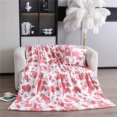 Deka se vzorem krávy