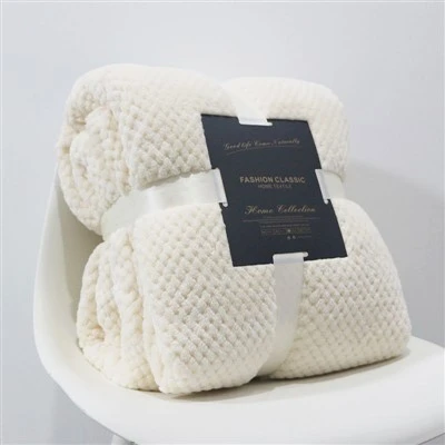 Deka Ananas Check Jacquard Sherpa