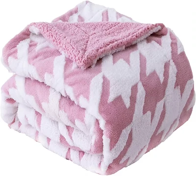 Print Winter Sherpa Blanket